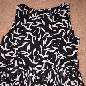 Gap Pleated Skirt Dress